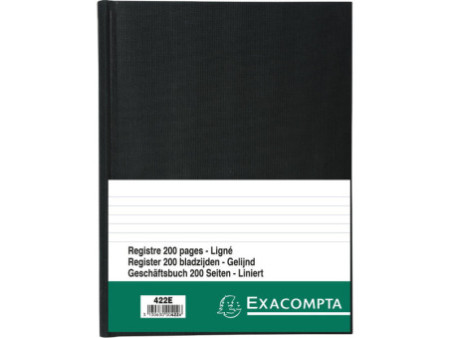 EXACOMPTA Registre Ligné, 297 x 210 mm vertical