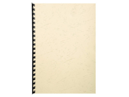 EXACOMPTA Couverture de reliure FOREVER, A4, ivoire