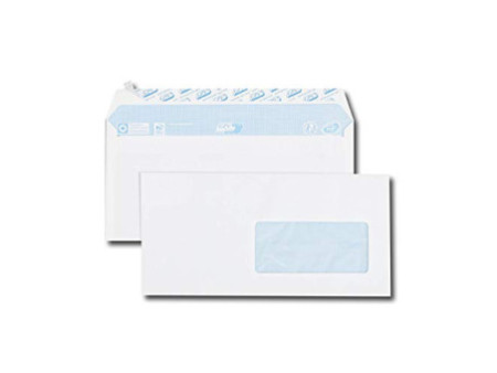 GPV Enveloppes, DL, 110 x 220 mm, avec fenêtre à droite