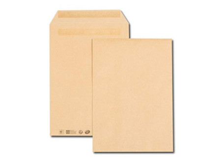 GPV Pochettes d'expédition, C4, 229 x 324 mm, kraft brun