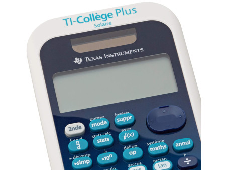 TEXAS INSTRUMENTS Calculatrice TI-Collège Plus Solaire