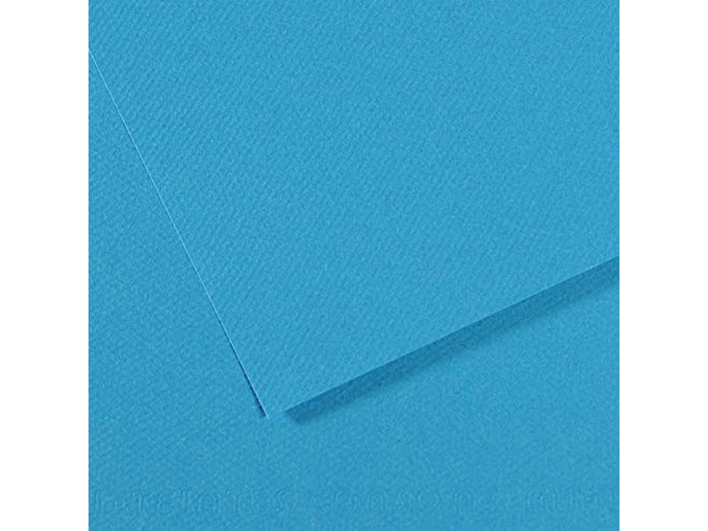 CANSON Papier dessin Mi-Teintes, 500 x 650 mm,bleu turquoise