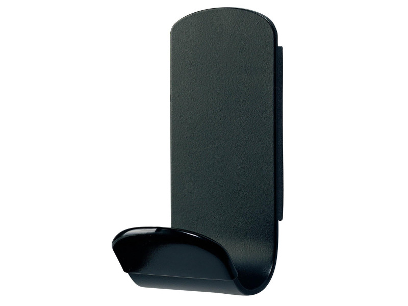 UNiLUX Patère 'STEELY', magnétique, noir