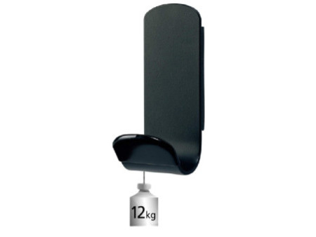 UNiLUX Patère 'STEELY', magnétique, noir