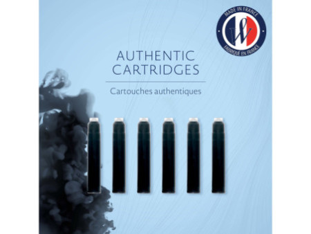 WATERMAN Cartouches d'encre standard mini, noir
