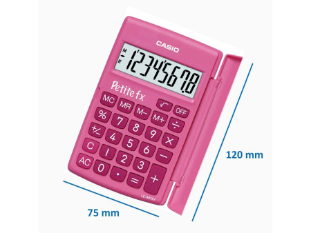 CASIO Calculatrice LC-401 LV-PK 'Petite fx'