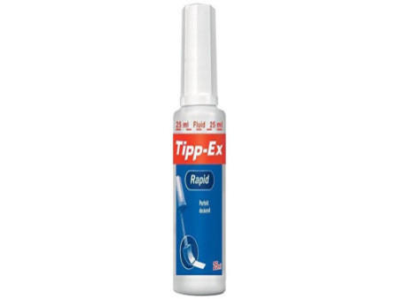 Tipp-Ex Flacon correcteur Rapid, blanc, contenu: 20 ml