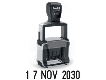 trodat Tampon dateur français 5030, encrage automatique,noir