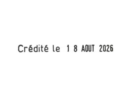 trodat Tampon multiformule 1117, avec dateur, francais