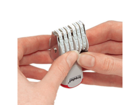 trodat Numéroteur 8 positions, taille empreinte: 4 x 32 mm