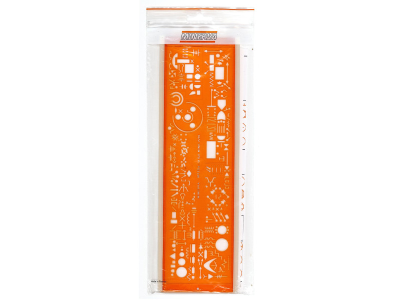 MINERVA Trace symboles Electrographe No.13 a, norme NF
