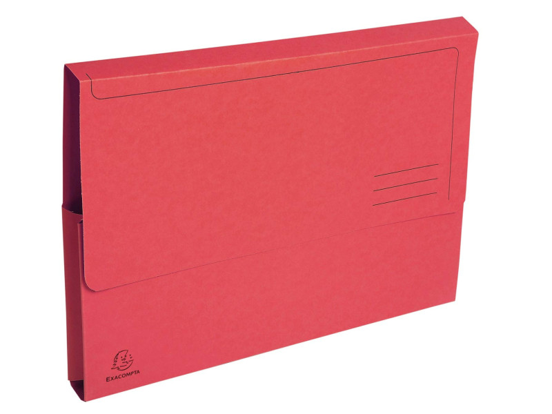 EXACOMPTA Pochette documents FOREVER, A4, rouge