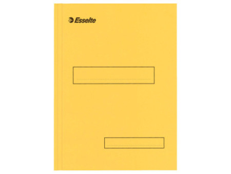 Esselte Sous-dossiers, format A4, en carton, 160g/m2, jaune