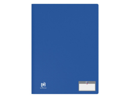 Oxford Protège-documents Memphis, A4, 30 pochettes, bleu
