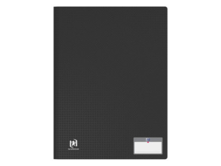 Oxford Protège-documents Memphis, A4, 30 pochettes, noir