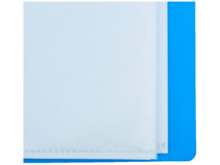 Oxford Protège-documents INITIAL, A4, 20 pochettes, bleu