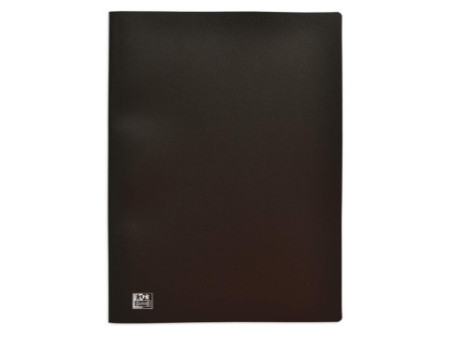 Oxford Protège-documents INITIAL, A4, 40 pochettes, noir