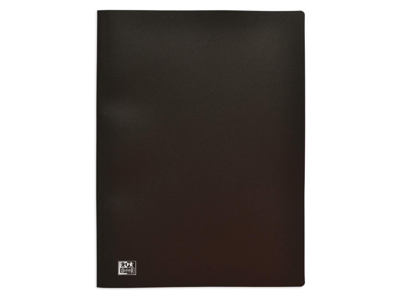 Oxford Protège-documents INITIAL, A4, 40 pochettes, noir
