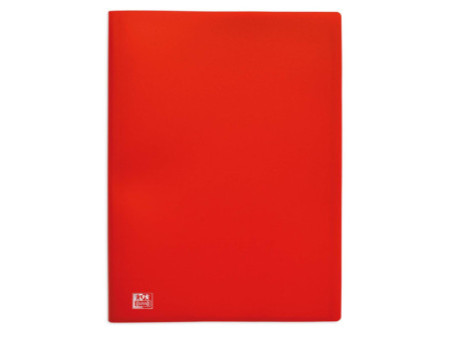 Oxford Protège-documents INITIAL, A4, 40 pochettes, rouge