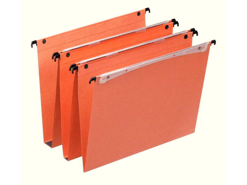 Esselte Dossiers suspendus Dual, fond: 30 mm, orange