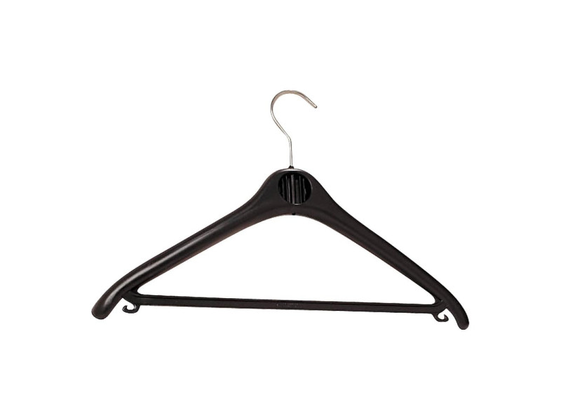 UNiLUX Cintre 'CLASSIC', en plastique, couleur: noir