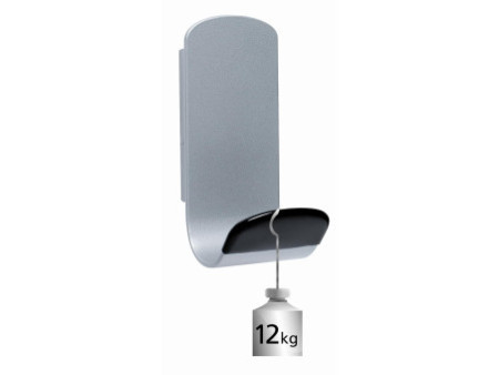 UNiLUX Patère 'STEELY', magnétique, gris foncé