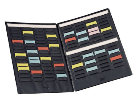 nobo Mini-Planning portable à fiches T, pour fiches en T