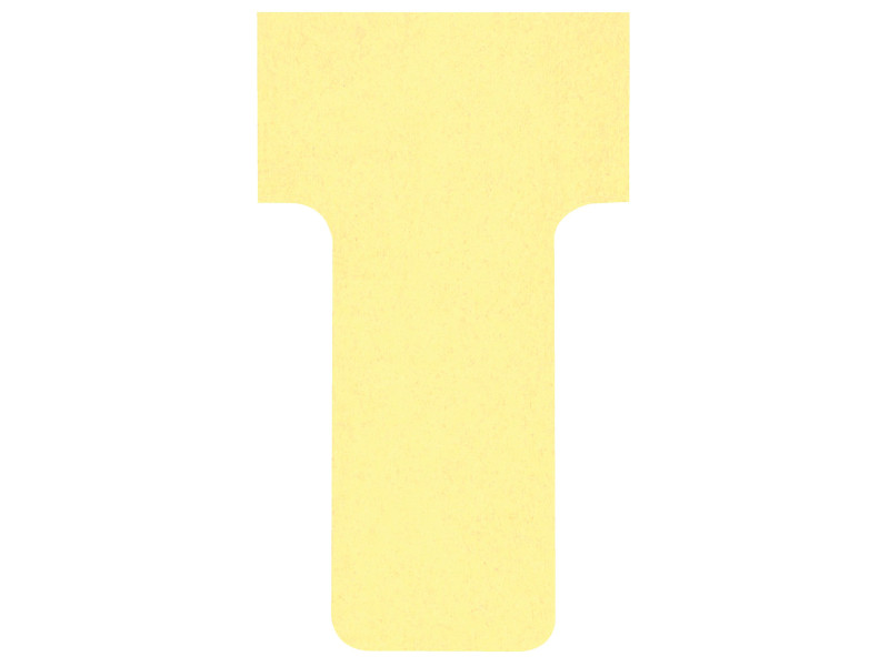 nobo Fiche T, indice 1 / 28 mm, 170 g/m2, jaune