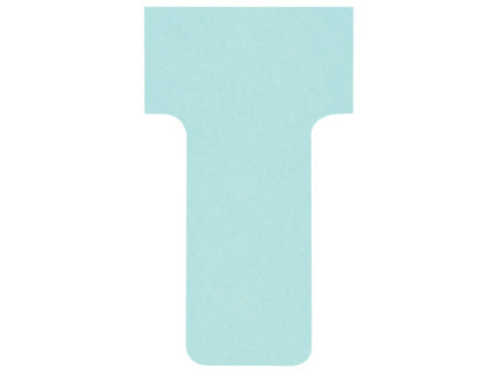 nobo Fiche T, indice 1 / 28 mm, 170 g/m2, bleu