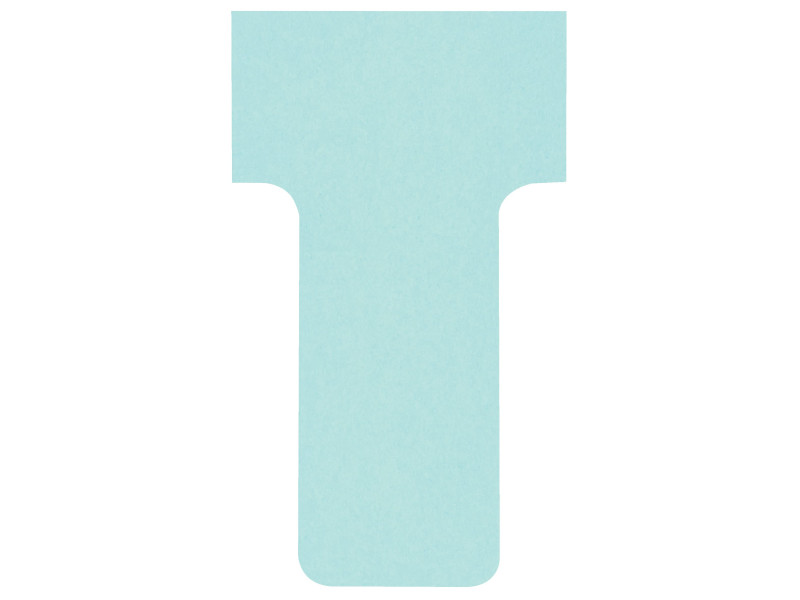 nobo Fiche T, indice 1 / 28 mm, 170 g/m2, bleu