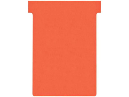 nobo Fiche T, indice 3 / 92 mm, 170 g/m2, rouge