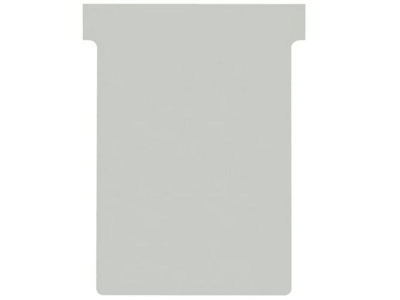 nobo Fiche T, indice 3 / 92 mm, 170 g/m2, gris