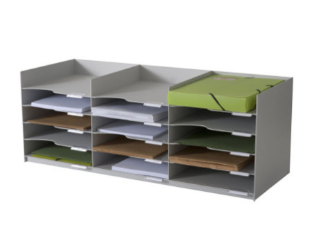 PAPERFLOW Système de triage et de rangement, 20 tablettes