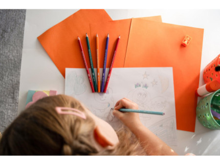 BIC KIDS Crayons de couleur Tropicolors , étui carton de 18