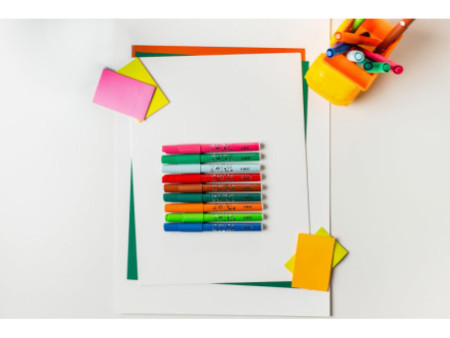 BIC KIDS Feutre Visacolor XL ecolutions, étui en carton de 8