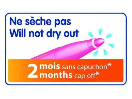 BIC KIDS Feutre Visacolor XL ecolutions, boîte de 48