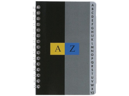 CONQUERANT SEPT Carnet répertoire, reliure intégrale