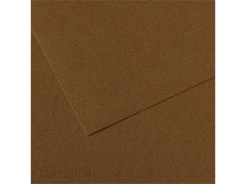 CANSON Papier dessin Mi-Teintes, 500 x 650 mm, marron foncé