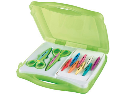 Maped Mallette de ciseaux cranteurs, 10 coupes différentes