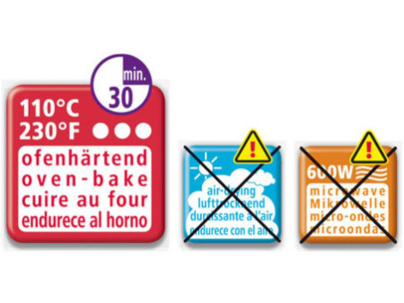 FIMO Pâte à modeler SOFT, à cuire, 57 g, bleu brillant