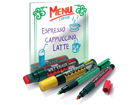 Pentel Marqueur décoratif 'Wet Erase' SMW56,pointe biseautée