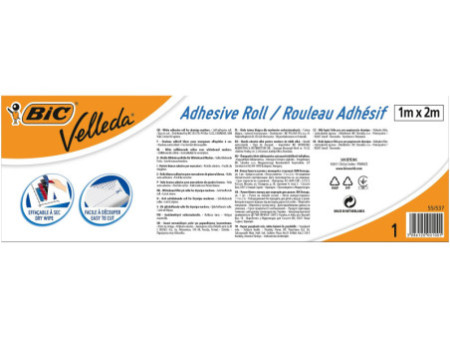 BIC Rouleau de tableau blanc Velleda, dimensions: 1000 x