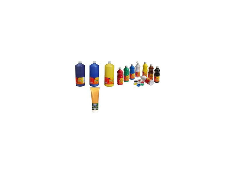LEFRANC BOURGEOIS Gouache liquide 1.000 ml, jaune citron