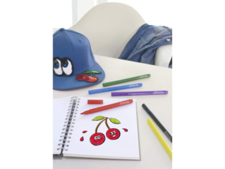 FABER-CASTELL Stylo feutre GRIP COLOUR MARKER, étui de 10