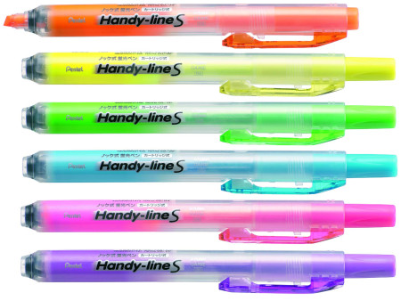 Pentel Surligneur Handy Line S SXS15, jaune