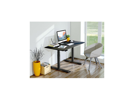 kerkmann Bureau assis-debout Smart Office, anthracite
