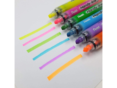 Pentel Surligneur Handy Line S SXS15, jaune