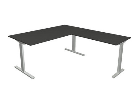 kerkmann Bureau 'Form 2' avec extension, (L)1.600 mm, blanc