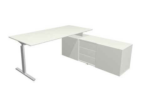 kerkmann Bureau complet 'Form 2', blanc