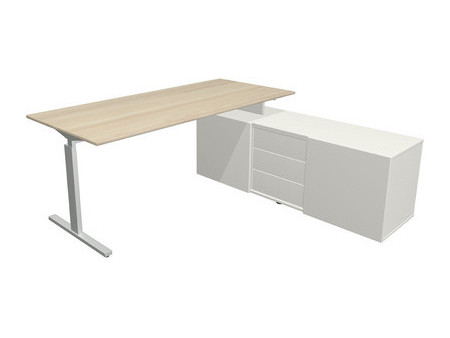 kerkmann Bureau complet 'Form 2', blanc